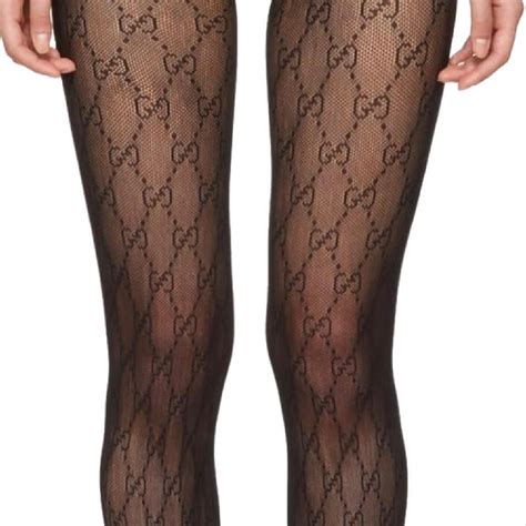 gucci tights black price|authentic Gucci stockings.